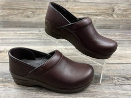 Dansko Clogs Womens US 8.5-9  Brown Leather Nursing Professional 39 EU - $38.61