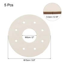 Wooden Wreath Frames Round Unfinished Floral Hoop Rings for DIY -5.9in O... - $11.01 CAD