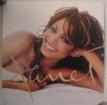 Janet Jackson Poster Flat All For You 2-Sided - £20.57 GBP