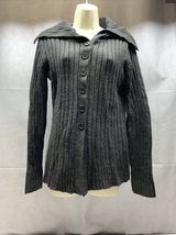 New Direction Women’s Size L Acrylic Button Down Sweater Winter KG - $14.85