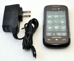 BLACK Samsung SPH-M810 Instinct S30 Sprint Cell Phone bluetooth GPS 3G Grade C - $15.94