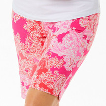 NWT Ladies IBKUL PASCHA PINK CORAL Pullon Golf Shorts - sizes 4 6 8 10 1... - £47.80 GBP