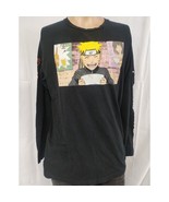 Naruto Shippuden Men&#39;s Black Shirt/T-shirt SzL SKU3795 - $17.54