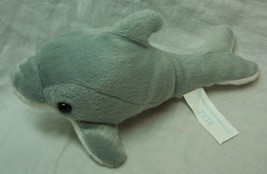 Wishpets 2003 Pete The Little Gray Dolphin 8&quot; Plush Stuffed Animal Toy - £11.68 GBP