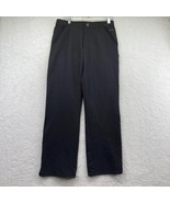 Oakley Mens Nylon Pants Size 32 Black Straight Leg Stretch Slash Pockets - $24.74