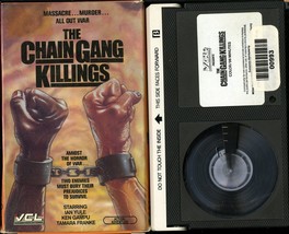 Chain Gang Killings Aka Shamwari Beta VCL/MEDIA Video Bottom Flap Tested - £11.54 GBP