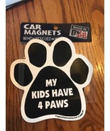 Car Magnets Who Rescued Who? “ My Kids Have 4 Paws”, Ships N 24h - $14.73
