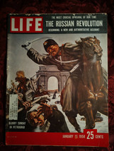 LIFE Magazine January 13 1958 Jan 1/13/58 Russian Revolution Lester Lanin - £9.52 GBP