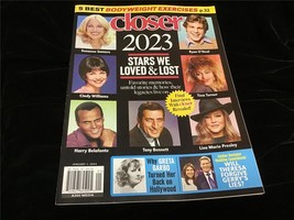 Closer Magazine Jan 1, 2024 Stars We Loved &amp; Lost 2023, Greta Garbo - £7.05 GBP