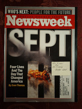 NEWSWEEK December 31 2001 January 7 2002 SEPTEMBER 11 Days that Changed America - £6.75 GBP
