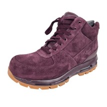 Nike Air Max Goadome ACG 865031 602 Men Boots Burgundy Outdoor Leather Size 10 - £157.27 GBP