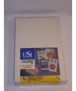 USI Photo Plus Laminating Pouches 100ct  3 1/2&quot; x 5 1/2&quot; index File 5 mi... - $34.26 CAD