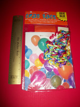 Home Gift American Greeting Grab Bag Set Tote Tissue Paper Ribbon Pretty Balloon - $4.74