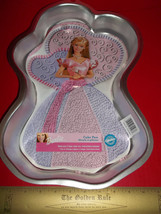 Barbie Doll Food Craft Toy Wilton Cake Pan Bake Set Recipes Enchanted Face Maker - £14.93 GBP