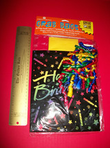 Home Gift American Greeting Grab Bag Set Tote Tissue Paper Ribbon Happy ... - £3.70 GBP