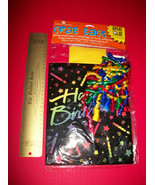Home Gift American Greeting Grab Bag Set Tote Tissue Paper Ribbon Happy ... - $6.43 CAD