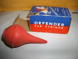 Home Treasure Medicine Ad Defender Ear Syringe United Drug Company Adver... - $18.99