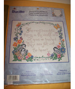 Bucilla Craft Kit Art Chickadee Stamped Cross Stitch Tapestry New Nature... - $355.98 MXN