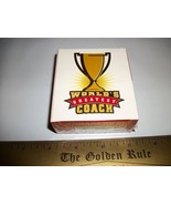 Sport Gift Mini Book Kit World Greatest Coach Set Team Whistle Keychain ... - €4,08 EUR