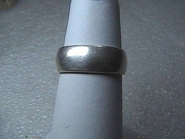 Vintage Sterling Silver Band Ring 3.5 grams - £11.85 GBP