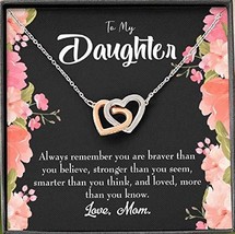 Express Your Love Gifts Daughter Always Remember Daughter Keepsake Card Insepara - £43.47 GBP