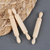 Dollhouse Wooden Rolling Pin 1/12 Scale Kitchen 1 PIECE - £1.49 GBP