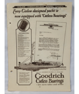 ANTIQUE BOAT ADVERTISING PAGES GOODRICH KERMATH YACHT NAUTICAL REFERENCE... - £12.76 GBP