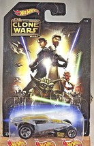 2015 Hot Wheels Star Wars The Clone Wars 7/8 BRUTALISTIC Gray w/Chrome 5 Spokes - £8.21 GBP
