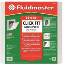 Fluidmaster AP-1414 Click FIT™ Polystryene Access Panel, 14 x 14&quot; White - €17,36 EUR