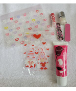 Roses Hand &amp; Lip Gift Bag - hearts ziplock bag - $5.00