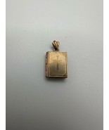 Vintage Gold Bible Prayer Book Locket Pendant 2.1cm - €17,07 EUR