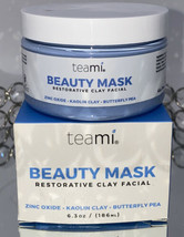 Teami Beauty Mask Restorative Clay Facial with Kaolin Clay 6.3oz NIB - £17.52 GBP