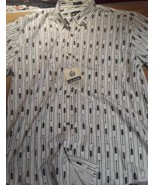Knights of Round Table Men&#39;s L Button Down Paddle/Oar/Rowing Design NWT ... - $27.55 CAD