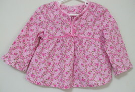 Girls Toddler Arizona Jean Co Pink Long Sleeve Top Size 2T - £3.15 GBP