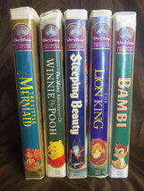 (5) WALT DISNEY Masterpiece Collection VHS Movies - $14.00