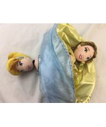 Disney Bell and Cinderella Flip Doll Topsy-Turvy Plush Doll Parks - £15.52 GBP