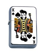 Oil Lighter The King Elvis Playing Card - $14.80