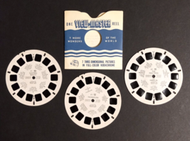 Fairy Tales Sleeping Beauty Sawyer&#39;s View-Master Reel Set 1953 (3 Reels) - £9.45 GBP