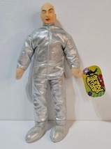 Dr Evil Doll Austin Powers 1999 Silver Suit 12&quot; Play By Play New With Tag NWT - $12.75