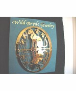 Wild Bryde Cat &amp; Irises with Reflection Pin  - $41.51 CAD
