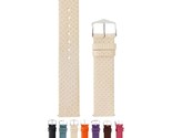 HIRSCH Aqualino Snake Leather Watch Strap - Brown - L - 14mm - £38.55 GBP