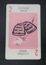 1965 Mystery Date board game replacement card pink # 2 evening wrap - £3.93 GBP