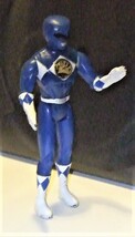 Power Ranger -Vintage  Mighty Morphin Blue Power Rangers - Karate Chop A... - $3.75