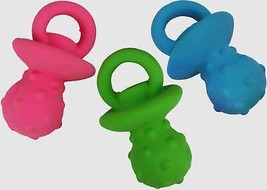 Multipet Minipet Pacifier Dog Toy Assorted 1ea/4 in - £3.90 GBP