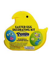 Peeps Easter Egg Coloring Dye Kit Scented Stickers Foam STickers Glitter - $17.70