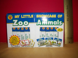 Brighter Child Magnet Activity Kit My Little Showcase Of Zoo Animals Boo... - $14.24
