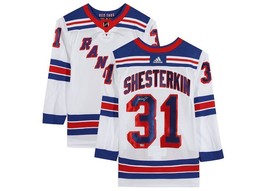 Igor Shesterkin Autographed New York Rangers Authentic White Jersey Fanatics  - £438.84 GBP