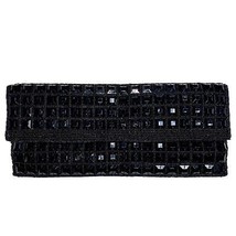 Black Gem Formal Clutch Purse Wallet Women’s Holiday Purse Expressions NYC - $24.75