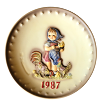 Vintage German Goebel M.J. Hummel Annual Plate - 1987 - £15.72 GBP