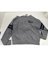 Victorias Secret PINK Hoodie Womens Extra Small Gray Lightweight Pullover - $12.64 CAD